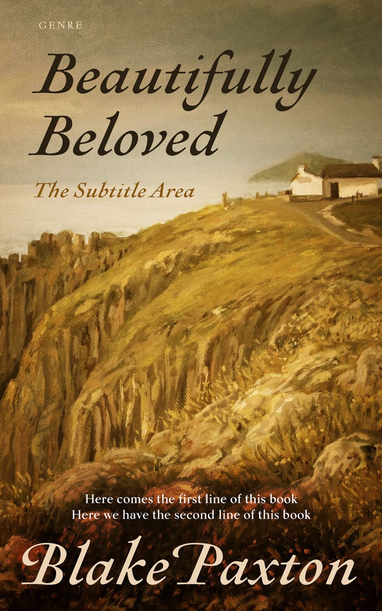 2D view of Premade Literary Fiction Book Cover - Sycamore