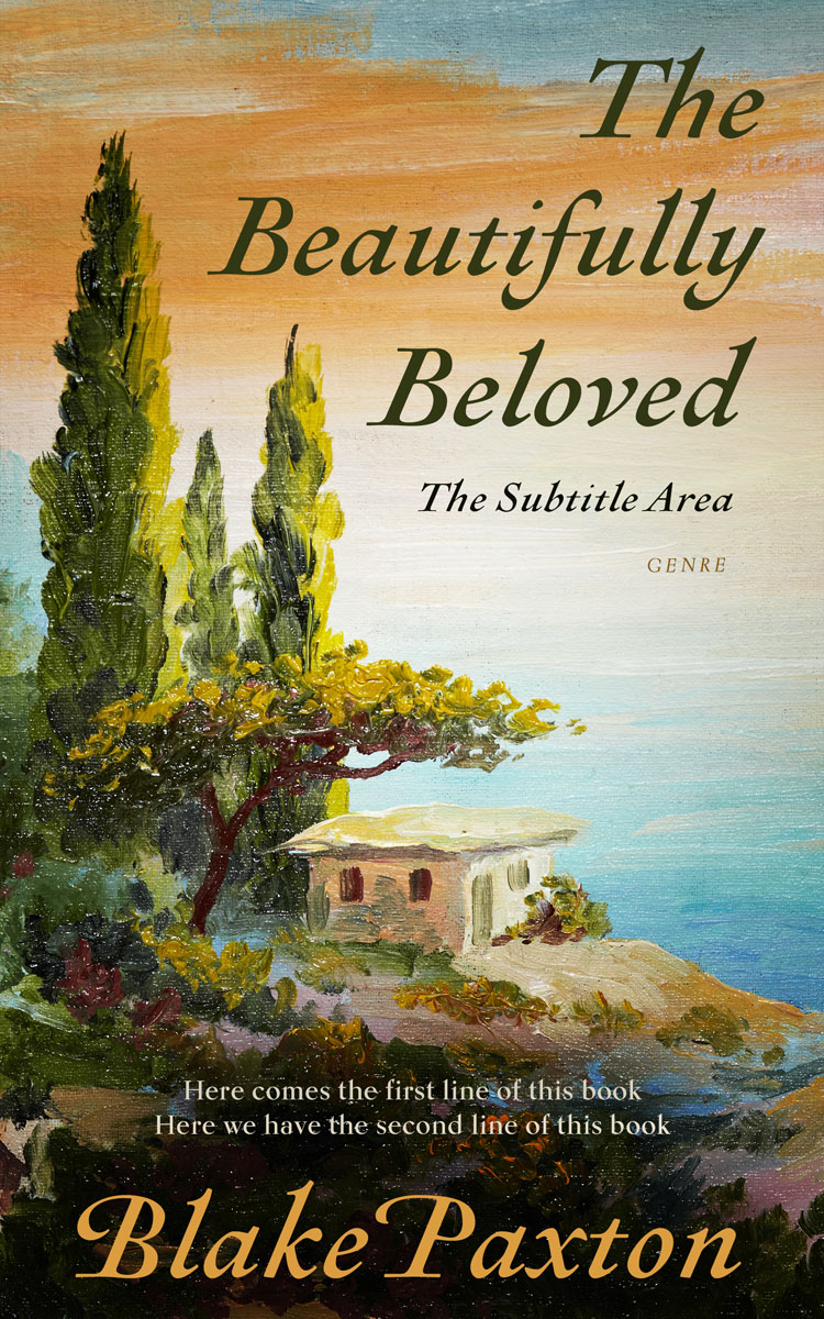 2D view of Premade Literary Fiction Book Cover - Mongoose