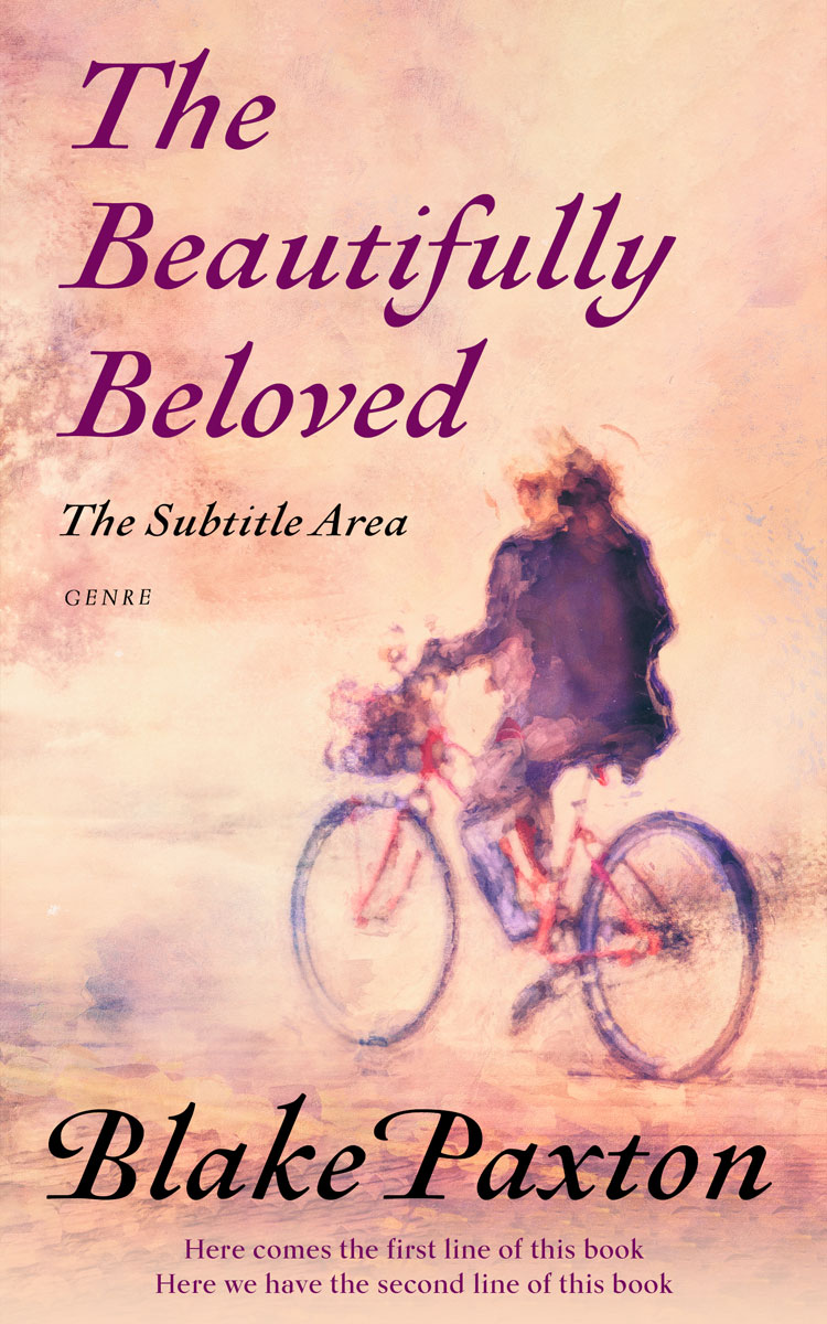 2D view of Premade Teen & Young Adult Book Cover - Mandys Pink