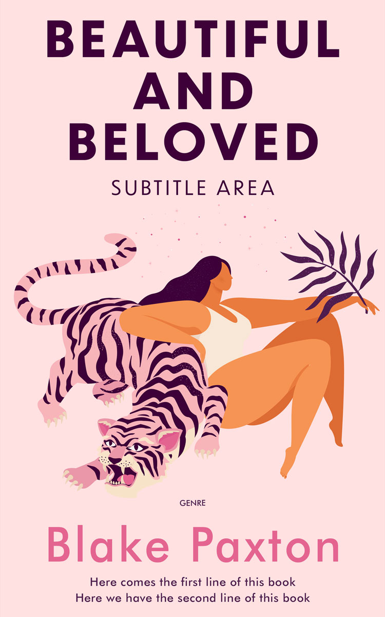 2D view of Premade Teen & Young Adult Book Cover - Azalea