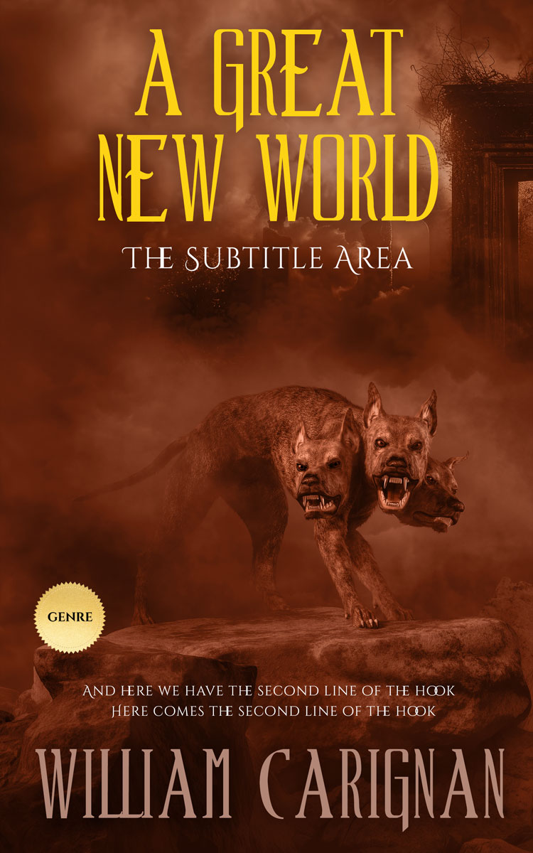 2D view of Premade Fantasy Book Cover - Jambalaya