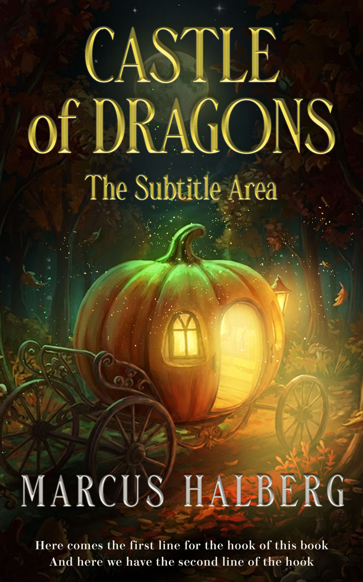 2D view of Premade Children's Book Cover - Oil #60006 | BookCoverZone*