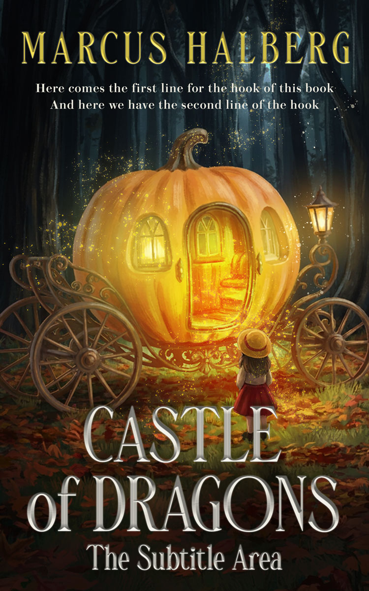 2D view of Premade Children's Book Cover - Tussock #60007 | BookCoverZone*