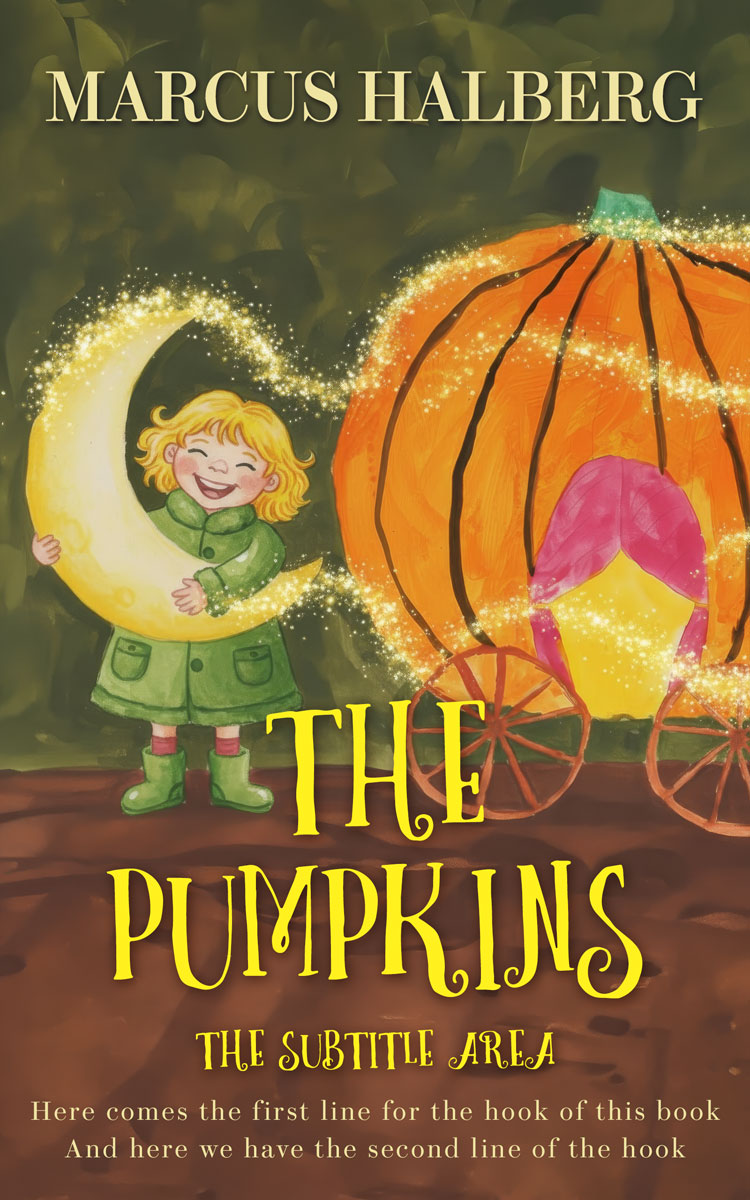 2D view of Premade Children's Book Cover - Millbrook #60008 | BookCoverZone*