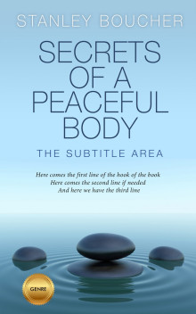 Pre Made Book Cover Blizzard Blue