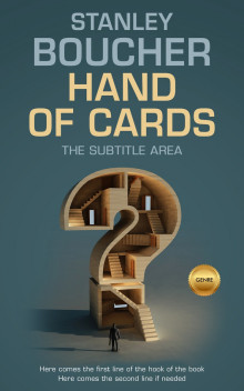 Pre Made Book Cover Limed Spruce