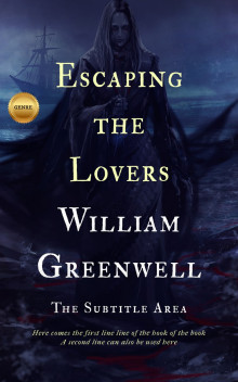 Pre Made Book Cover Ebony