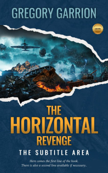 Pre Made Book Cover Nile Blue