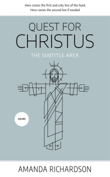 Pre Made Book Cover Tower Gray