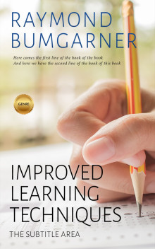 Pre Made Book Cover Pearl Bush