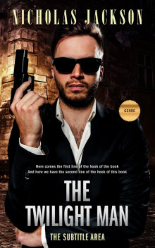 Pre Made Book Cover Night Rider