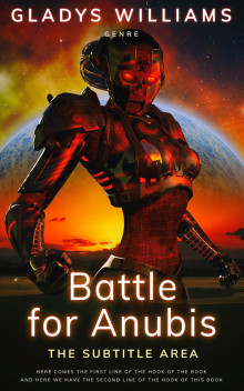 Pre Made Book Cover Night Rider