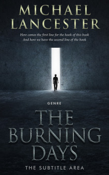 Pre Made Book Cover Ebony Clay