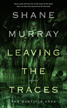 Pre Made Book Cover Hunter Green