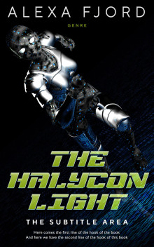 Pre Made Book Cover Olivine