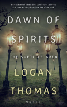 Pre Made Book Cover Lunar Green