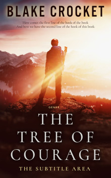 Pre Made Book Cover Crowshead