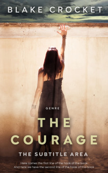 Pre Made Book Cover Cocoa Brown