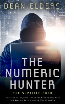 Pre Made Book Cover Silver Rust