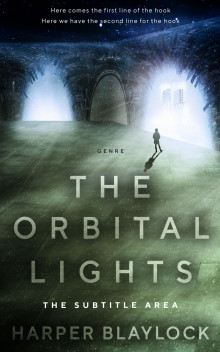 Pre Made Book Cover Outer Space