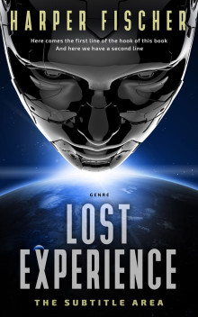 Pre Made Book Cover Silver Sand