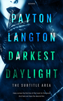 Pre Made Book Cover Black Pearl