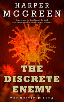 Pre Made Book Cover Rustic Red