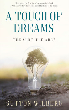 Pre Made Book Cover Satin Linen