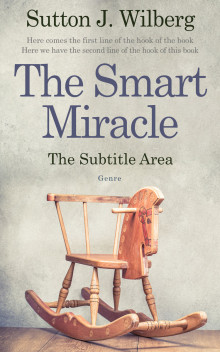 Pre Made Book Cover Swirl