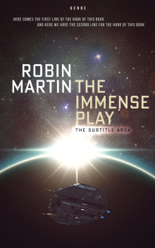 Pre Made Book Cover Thunder