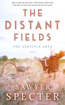 Pre Made Book Cover Oriental Pink