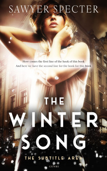 Pre Made Book Cover Double Spanish White