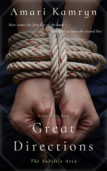 Pre Made Book Cover Cocoa Brown