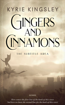 Pre Made Book Cover Stark White