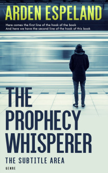 Pre Made Book Cover Cloud Burst