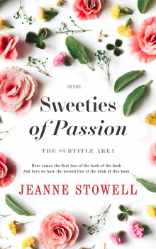 Pre Made Book Cover Pearl Bush