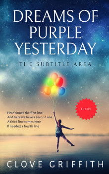 Pre Made Book Cover Blue Bayoux