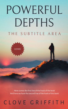 Pre Made Book Cover Green Spring