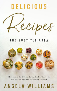 Pre Made Book Cover Pampas