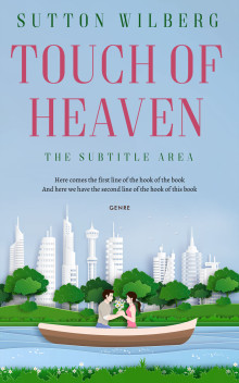 Pre Made Book Cover Periwinkle Gray