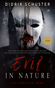 Pre Made Book Cover Martini