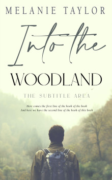 Pre Made Book Cover Beige