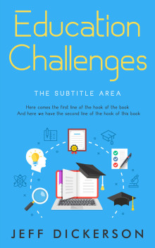 Pre Made Book Cover Picton Blue