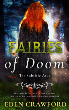 Pre Made Book Cover Tan