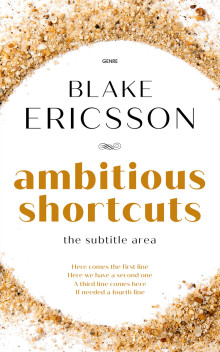 Pre Made Book Cover Almond