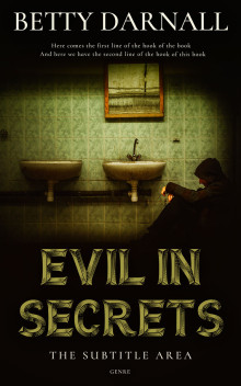 Pre Made Book Cover Green Smoke