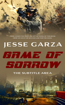 Pre Made Book Cover Yellow Metal