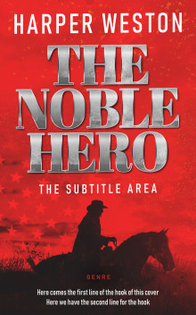 Pre Made Book Cover Persian Red