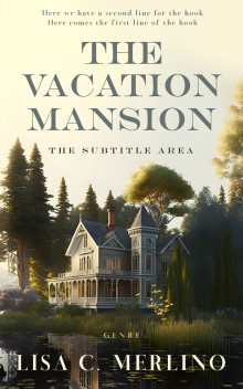 Pre Made Book Cover Log Cabin