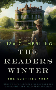 Pre Made Book Cover Foggy Gray